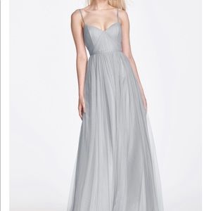 WToo everest bridesmaid dress French blue